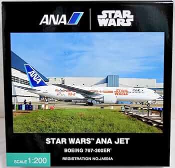 ANA × STAR WARS｜B 767-300ER｜1:200｜全日空商事 1/200 B767-300ER ANA STAR WARS スターウォーズ ギア付き